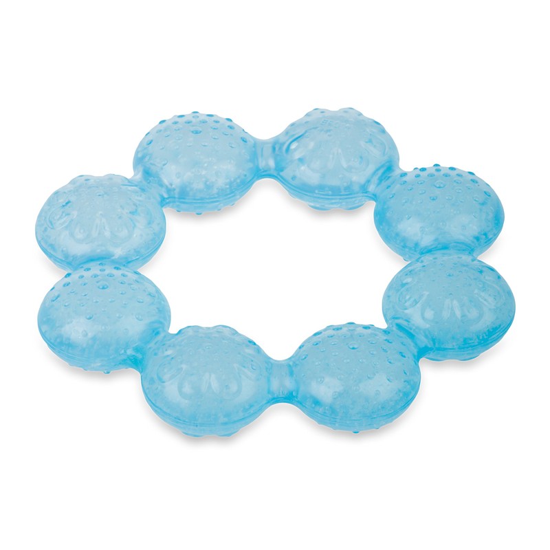 Nuby IcyBite Soother Ring Teether, Colors May Vary, 1 Count