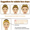 Lvnwrip Wide Tortoise Shell Headband with Teeth, Acetate Resin Hair