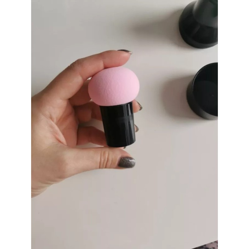 GAB Belleza Esponja Maquillaje Con Soporte Y Estuche Portátil Viaje