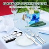 48-Piece Silverware Set, CEKEE Stainless Steel Flatware Set for 8