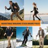 Walking Stick for Hiking, Adjustable Hiking Poles for Men, Women