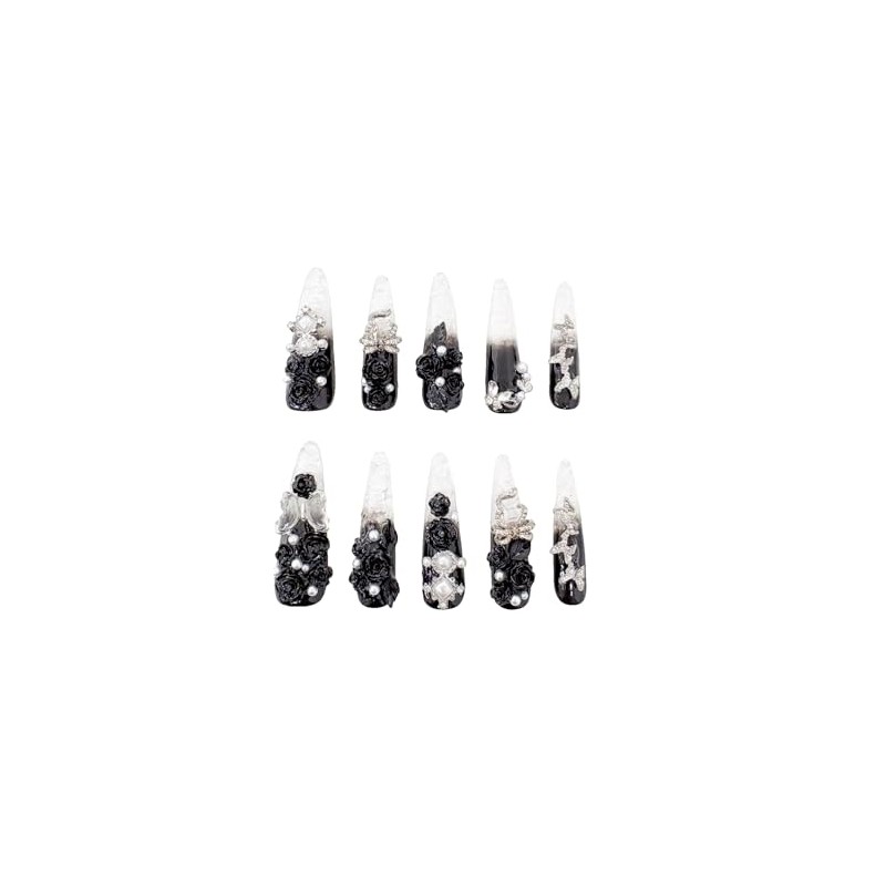 Wigo Design Deco Nail Tips for Women F Pattern 3