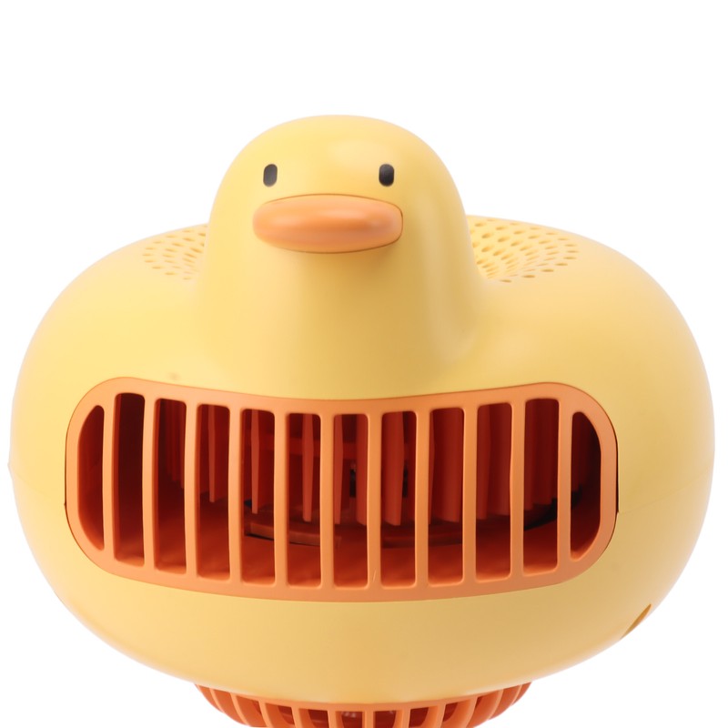 Portable Stroller Fan Low Noise Duck Shape Cute 2 Power
