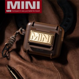 yoose Bounty Hunter Mini Shaver Gift Set, Portable Alloy Travel Shavers, Cordless Shaving, USB-C Rechargeable Electric Razor for Men, Dry Shave, IPX7 Waterproof, Easy Cleaning, Battery Indicator, Gold