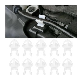 CGEAMDY 10 Pieces Bonnet Support Rod Clips, Bonnet Support Retaining Clip Car Accessories Plastic, Bonnet Rod Support Clip Universal, Car Bonnet Strut Retaining Clip Clamp Holder