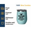 Luxe Gifting Personal Trainer Teal Edition Wine Tumbler 12oz -