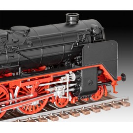 Revell Model Kit Express Train Locomotive BR02 & Tender | Locomotive Generation of the German Reichsbahn | Scale with Filigree Details | Accessories Including Glue and Brush