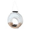 Fox Valley Traders Large Clear Fly Through Bird Feeder