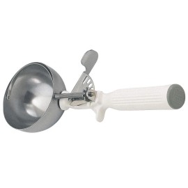 VOLLRATH 47139 Disher 3 1/8 in Bowl White #6 Scoop NEW!