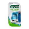 GUM Interdental Brushes, Black, Estándar, 60
