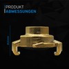 kör4u Quick Coupling 1/2 Inch Female Thread Brass