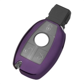 [TANGSEN] ベンツ用 TPU キーケース Benz A B C Eクラス CLA GLA GLC GLEなど キーカバー キーホルダー 3ボタン 汚れ 防止 アクセサリー スタイリッシュ カーリモコン キーセット