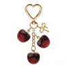 Rpplrten Cute Cherry Keychain for Women - Bow Bag Charm