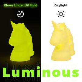 Creator Luminous Glow in The Dark PLA Filament 1.75mm 1kg - High-Speed 3D Printer Filament, Luminous Yellow, Low Warping Rapid PLA for Most Printers