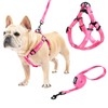 PUPTECK No Pull Dog Harness Soft Adjustable Basic Nylon Step