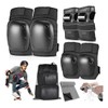 Coderas Rodilleras Protección Patinaje Muñeca Ajustable,7pcs