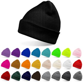 ZOORON Beanies Hats for Men Women Knit Hats Winter Beanies Men's Women's Knit Cuffed Beanies Hats