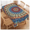 Walmsco Tablecloth Retro Bohemian Style Decor For Dining Room Kitchen