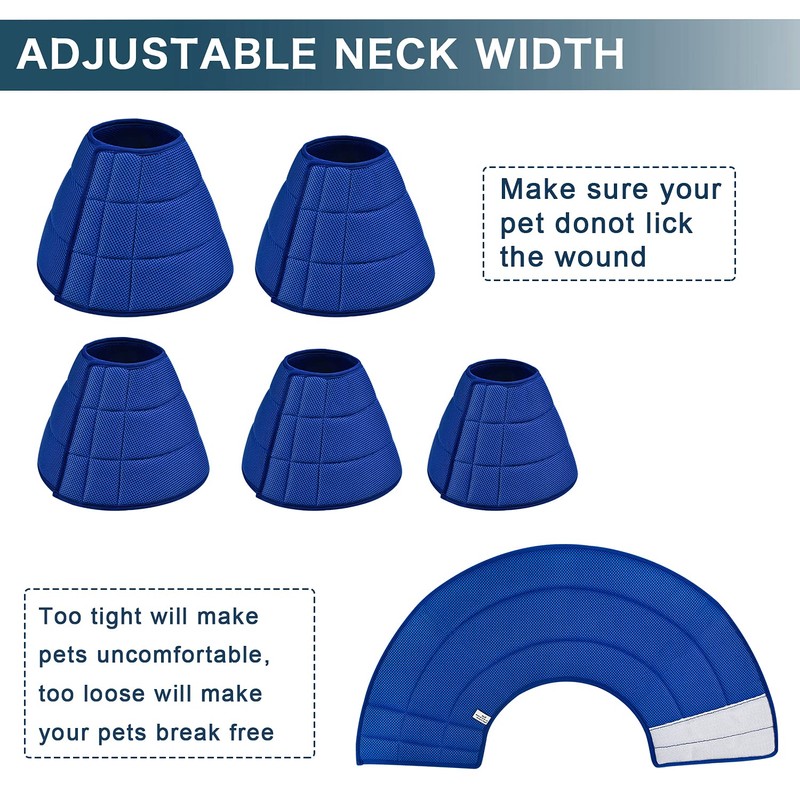 newsbirds Collar for Dogs, Lightweight, Comfortable, Soft, Recovery, Elizabethan Collar