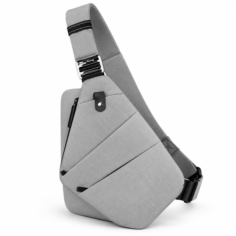 Anti-Theft Travel Sling Bag – Ultra-Thin Nylon Crossbody Chest Bag