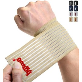 Bandas De Compresión Para Muñecas(2 Unidades) Muñequeras De Alta Elasticidad, Muñequeras, Muñequeras Para Deportes, Levantamiento De Pesas, Tenis, Bal