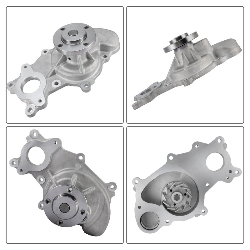 AULINK AW6691 Water Pump (4 Bolt pulley flange 3.5L 3.7L)