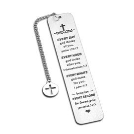 Christian Confirmation Gifts for Teen Girls Baptism Gifts for Teenage Girl Bookmark for Women Best Friends Teen Girls Boys Daughter Christmas Valentine Stocking Stuffers