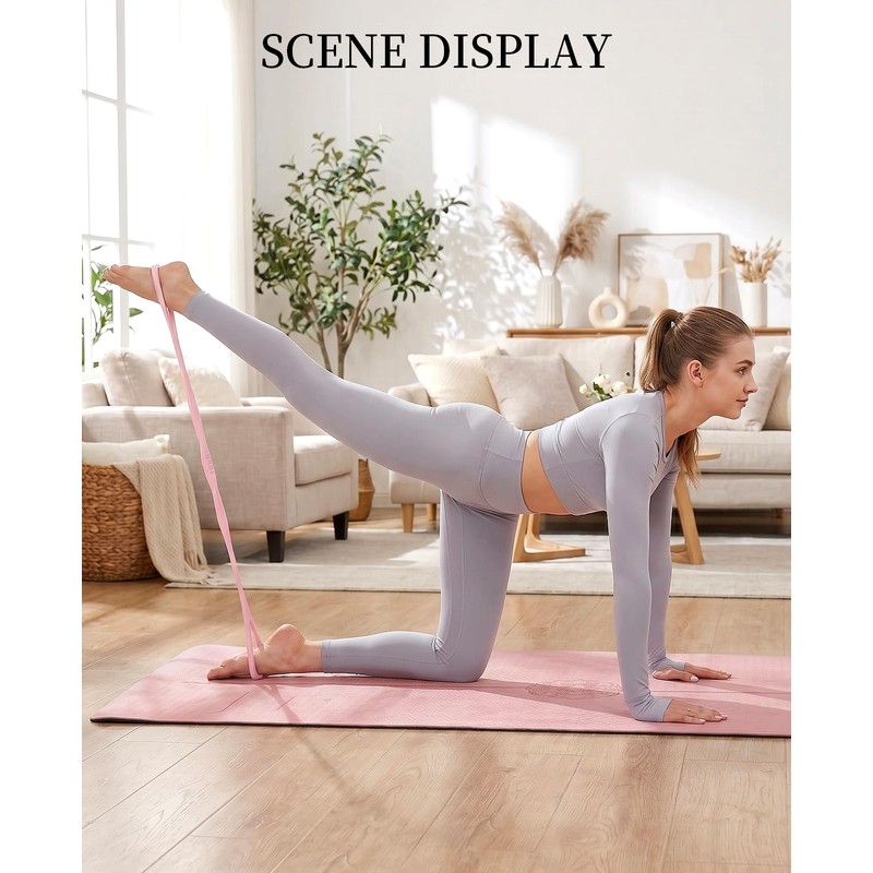 DAWZMR 2 PCS Figure 8 Resistance Bands for Women, 15