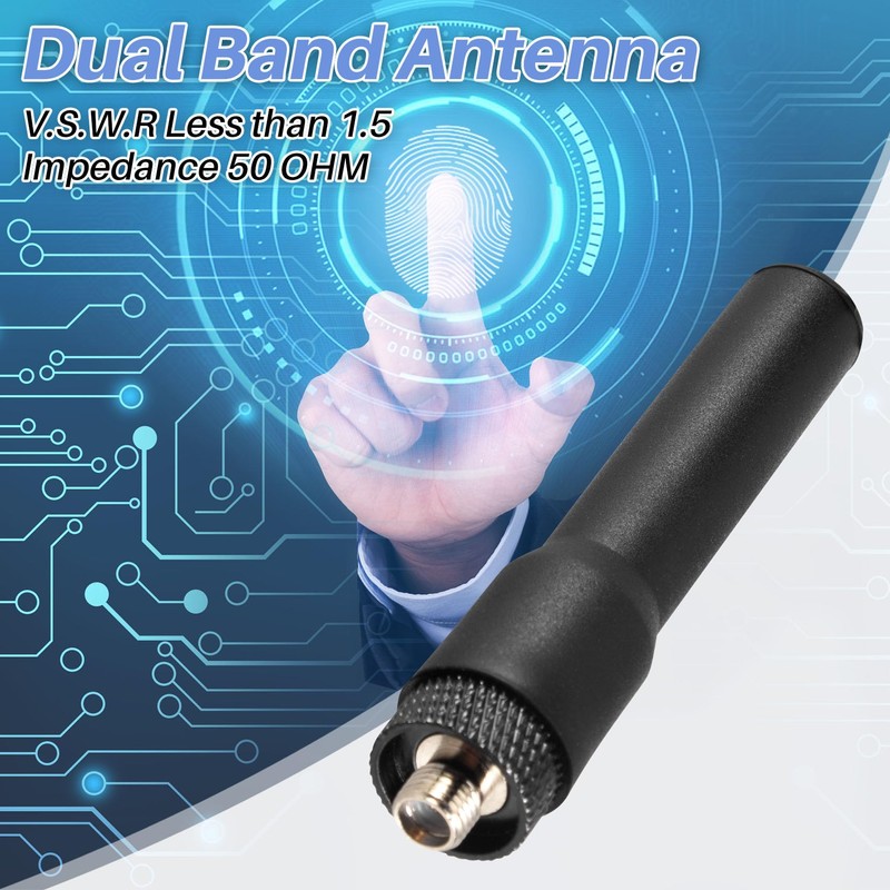 Peakloong SF20 Dual Band SMA-F Soft Antenna for UV5R UV5RA/Plus