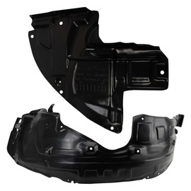 TRQ TRQ Inner Fender Liner Set Compatible with 2010-2015 Mazda CX-9 MA1248141 MA1248144 MA1251114