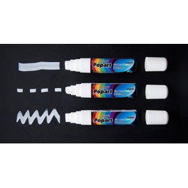 Ala Board Jumbo 15mm White Chalk Markers (Set of 3)