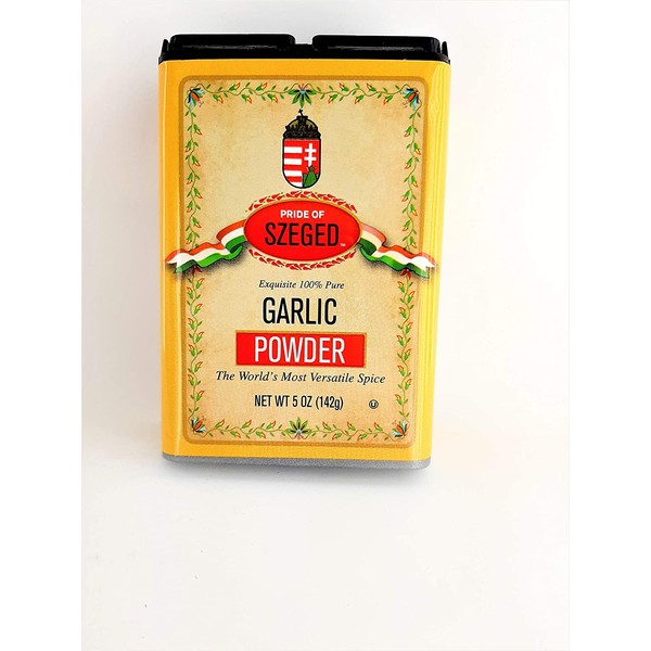 Szeged Garlic Powder - 2 (two) 5oz Tins