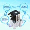 1/4" 12V Inlet Water Solenoid Valve N/C Normally Closed Flow