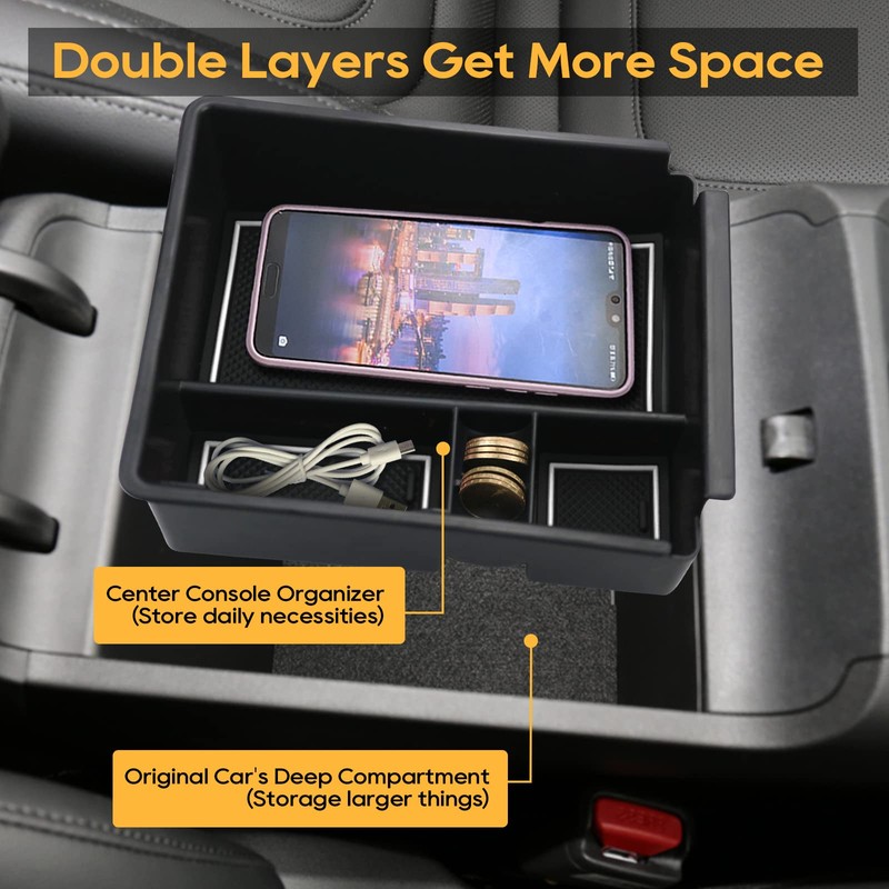LFOTPP Tucson NX4 AT Car Centre Console Organiser, Accessories Centre