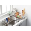 Yoshikawa Dish Drainer Glass Holder, Made in Japan, Small Items,