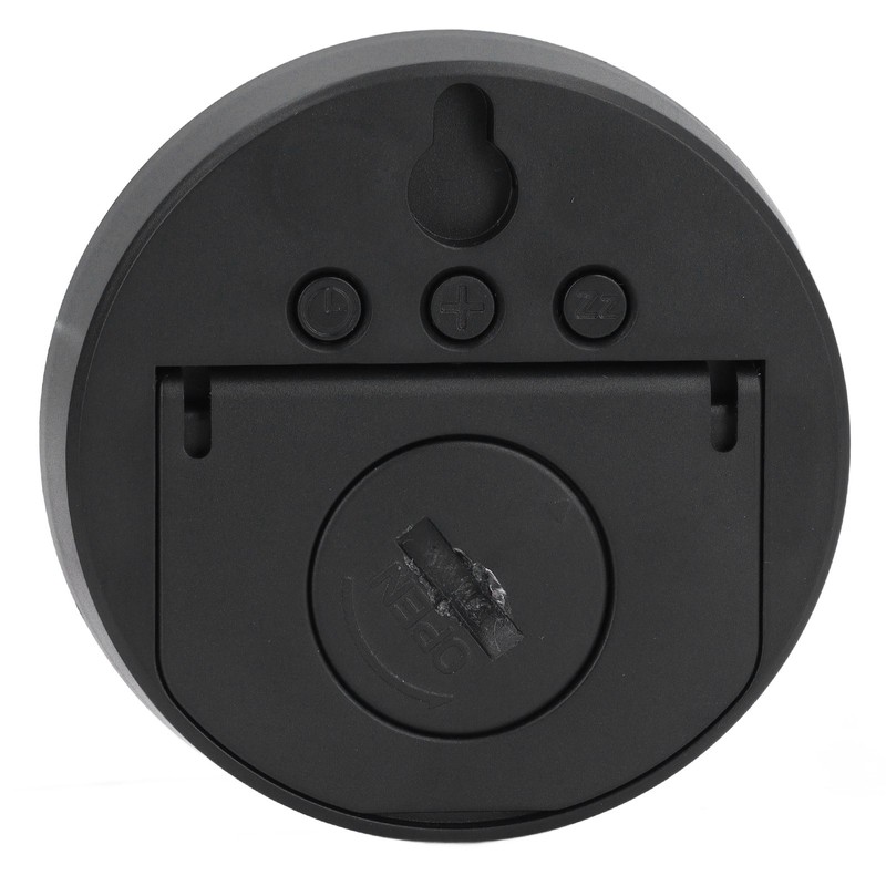 Indoor Thermometer Hygrometer Multifunction Thin Accurate Wall Mounted Digital Alarm