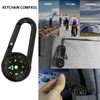 Compass, Hiking Compass for Survival Durable and Compass Keychain (Durable)