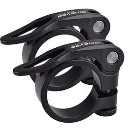 NEPIDOVS Bike Seat Post Clamp Aluminium Alloy Seatpost Collar Bicycle Quick Release Seatpost Fit for 28.6/31.8/34.9mm Mountain Tube Bike Bicycle seat Post