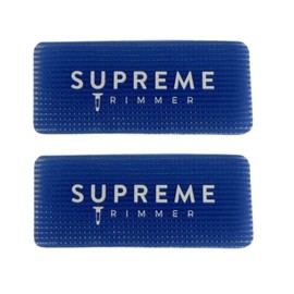 Supreme Trimmer BARBER GRIPPERS – Salon & Barber Hair Holder for Men & Women – Hair Clips for Styling and Hair Cuts 2pks (Blue Rectangle 2PK)