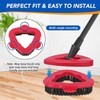 Bonison Spin Mop Head Base - Replacement Compatible with Vileda