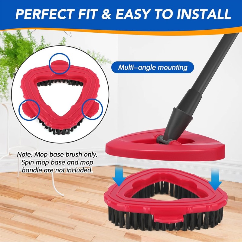 Bonison Spin Mop Head Base - Replacement Compatible with Vileda