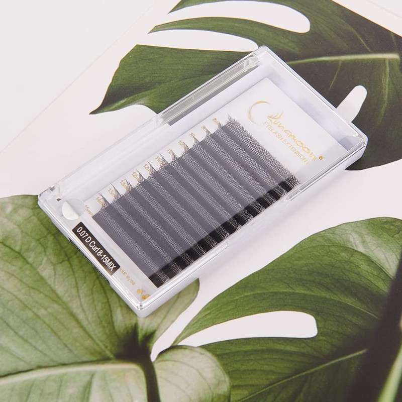 Lunamoon Volume Eyelashes, 5D W Eyelash Extension, Premade Fans Eyelash
