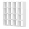 1:12 Dollhouse 16 Grid Display Shelf Miniature Wooden Storage Rack