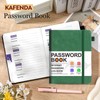 KAFENDA Password Book with Alphabetical Tabs, Address Book for Website