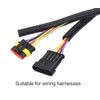 Alex Tech 25ft - 1/2 inch Split Wire Loom Tubing