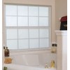 WHITE FROST FROM £4.79 - PRIVACY FROSTED WINDOW TINTING TINT