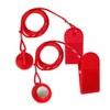 Ruxihe Pack of 2 Round Treadmill Safety Key Replacement Running