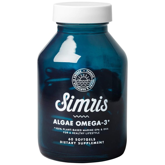 Simris - Vegetarian Plant Based Algae Omega-3 Supplement | Superior Quality + Absolute Purity