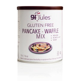 gfJules Gluten Free Pancake & Waffle Mix - Voted #1 by GF Consumers, 1 lb Can, Pack of 1