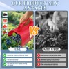 KCVV Berry Picker With Handle, Plastic Blueberry Picker, Red Fruit